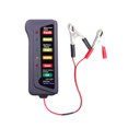 thumbnail image 1 of Probador De Batería De Coche, Probador De Alternador Digital, Pantalla De 6 Luces Led, Herramienta De Diagnóstico De Coche, Dispositivo De Prueba De Batería Automotriz seitruly  VI006851-00, 1 of 5