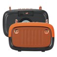 thumbnail image 1 of Seitruly BS32D Altavoz Bluetooth inalámbrico portátil Sonido 3D Estéreo Música Surround Altavoz externo Soporte Tarjeta TF Mini reproductor de música Cables de audio/vídeo Naranja, 1 of 1