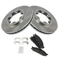 thumbnail image 6 of TRQ Front Premium Posi Ceramic Disc Brake Pad & Rotor Kit w/Chemicals for Nissan BKA17897, 6 of 6