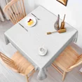 thumbnail image 5 of Tchckioa Square Tablecloth,Waterproof Table Cloth for Kitchen,52x52 Inch,Print Flowers, 5 of 6