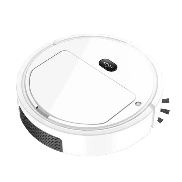 Robot Aspirador Ultra Delgado - 60min de Autonomía, Múltiples Modos y Funcionamiento Silencioso - Limpia Pelo de Mascota para Suelos Duros