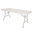 thumbnail image 3 of Rhino Blinds 72-inch Indoor and Outdoor Commercial Folding Table, White Granite, 3 of 4