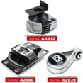 thumbnail image 2 of A-Premium 3PCS Engine Motor Mount Compatible with Ford Focus 2005 2006 2007 (2.0L L4 Only) Automatic Transsmission Mount A5312 A2939 A2986, 2 of 5