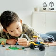 thumbnail image 4 of LEGO City Construction Digger 60385 Building Toy - Excavator Model Featuring Tools and Minifigures, Vehicle Building Set for Fun Creative Play, Birthday Gift Idea for Boys, Girls, and Kids Ages 5+, 4 of 8