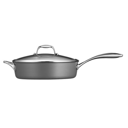 UPC 016017028890 product image for Tramontina Gourmet Hard Anodized 5.5 qt. Covered Deep Saute Pan | upcitemdb.com