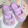 thumbnail image 1 of Sandalias para niños, lindas y con dibujos animados, zapatos de jardín para niños y niñas, zapatillas de verano de moda y ropa de abrigo para niñas, 1 of 4
