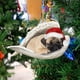 thumbnail image 3 of Colgante decorativo de perro navideño, accesorios decorativos para árbol de Navidad, 3 of 5