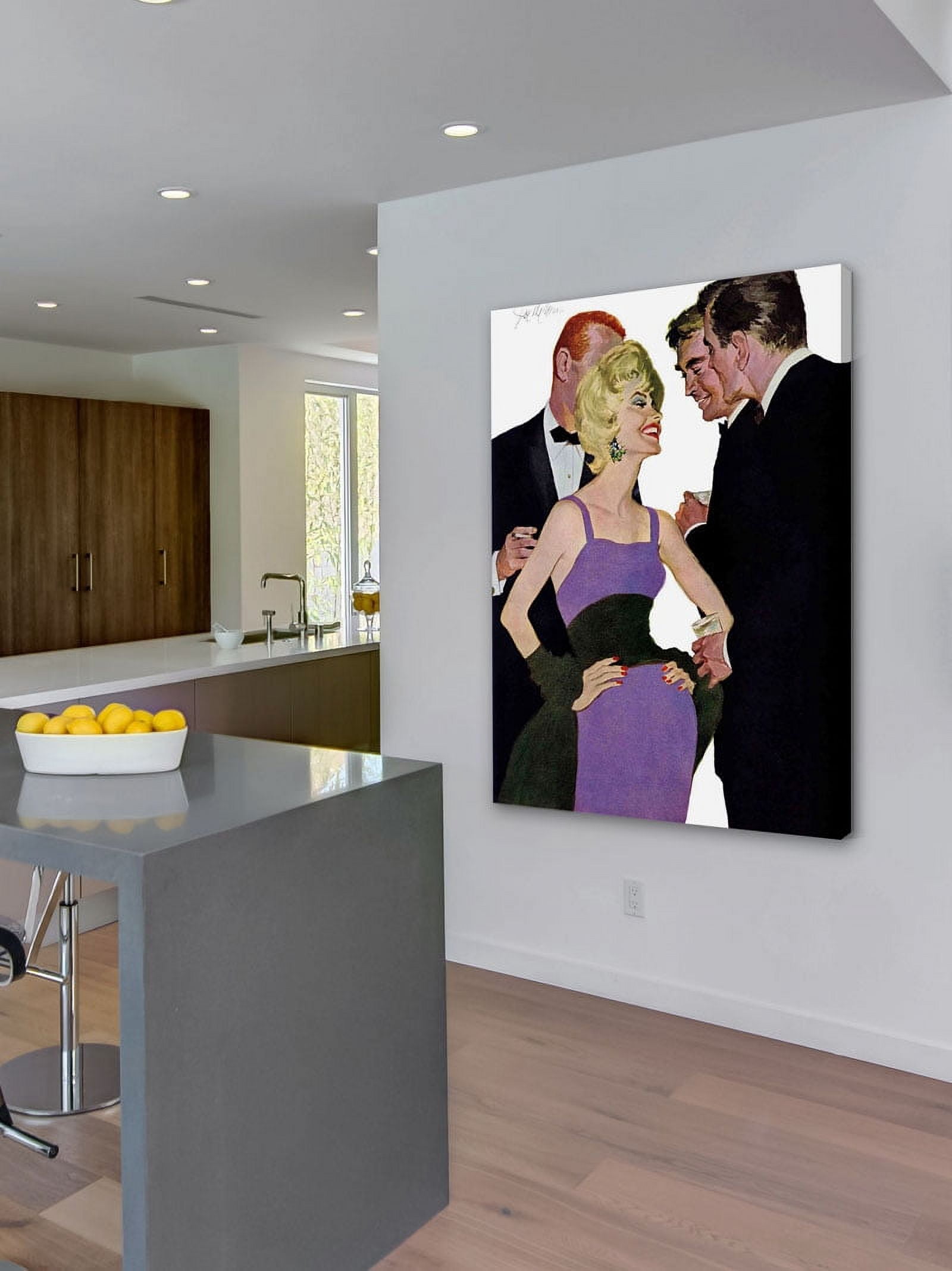 Marmont Hill "The Delectable Deceiver" by Joe de Mers Painting Print on Canvas