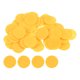 thumbnail image 1 of 100uds Redondos Fieltro Círculos, 25mm 1" Artesanía Fieltro Almohadillas No-Tejida Tela Almohadilla para Bricolaje Costura Artesanía Corte Proyectos Artesanía Acabado, Amarillo, 1 of 5