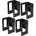 thumbnail image 1 of 4 Pieces and Pre-drilled Electrostatic Paint Coated Rustproof Log Holders, Wood Storage Shelves Outdoor Heating Cooling, 1 of 5