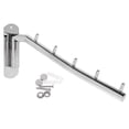 thumbnail image 1 of Wall Mounted Clothes Hanger Rack Rotatable Stainless Steel Clothes Organizer with Swing Arm Holder, 1 of 5