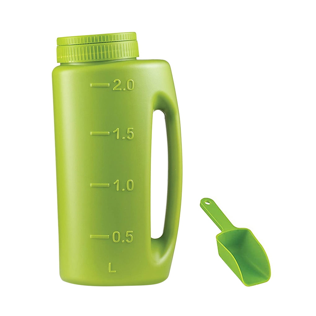 TureClos Fertilizer Spreader Seed Spreading Bottle Handheld Salt Fertilizer Spreader for Home Garden Greenhouse