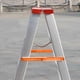 thumbnail image 1 of Bisagras de escalera de aluminio de Alta resistencia CUTICAT Naranja Tirante reforzado con escalera, 1 of 8
