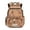 Brown Heart Capybara, variant on Backpack for Age 9-18 Sweet Plaid 17 Inch School Bag Large Capacity Breathable Bookbag for Girls Teens Camouflage Hunting Duck