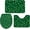 St. Patricks Day3202lzag1819, variant on St. Patricks Day Bathroom Rug Sets 3 Piece, Non Slip Bath Mat, Green Gnomes Shamrocks Gold Coin Plaid Absorbent Floor Mats Bath Rugs with U-Shaped Contour Rug Toilet Lid Cover Bathroom Decor Small