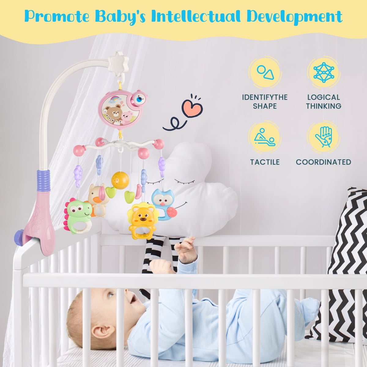 Crib setting for newborn hot sale