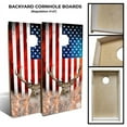 thumbnail image 2 of Slick Woody's 48" Backyard American Big Buck Cornhole Board Set in Multi-Color, 2 of 2
