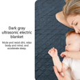 thumbnail image 4 of Electric Heating Blanket Double Side Flannel Soft Grandfather Body Warming, 4 of 5