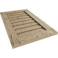 thumbnail image 5 of Ekena Millwork 12"W x 15"H Timberthane Hand Hewn Vertical Faux Wood Non-Functional Gable Vent, Primed Tan, 5 of 5