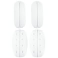 thumbnail image 4 of Monyance anti-slip shoulder pads 4pcs Silicone Shoulder Pads Strap Cushions Non-Slip White(3.66X1.97X0.08Inches), 4 of 10