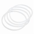 thumbnail image 3 of Magic Bullet Blender Replacement Gaskets, 250W Juicer Rubber Seal Ring Parts, Durable White Accessory for Original Magic Bullet, 3 of 8