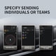 thumbnail image 5 of 4Pcs Audio Intercom Ptt Button Handheld Hands-Free Ptt Walkie Talkie Button for ZELLO, 5 of 8