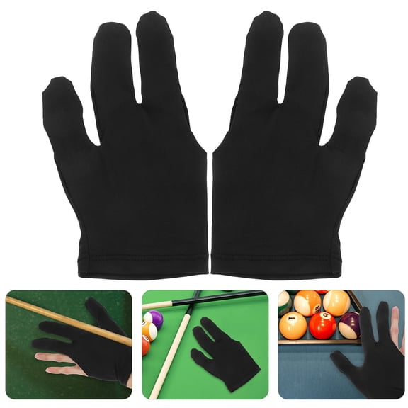 FRCOLOR 2 Pcs Billiards Glove Pool Gloves for Men and Women Instruments Child