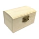 thumbnail image 5 of Caja de madera sin terminar, caja de madera sin pintar, del Tesoro, joyero de madera para recuerdos de boda, recuerdo de fiesta, pasatiempos art Tapa de arco, 5 of 8