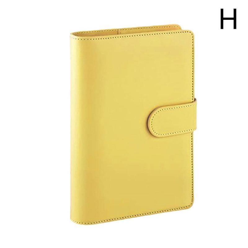 A6 Pu Leather Notebook Binder Budget Planner Organizer Cover Pockets Sheets Hot