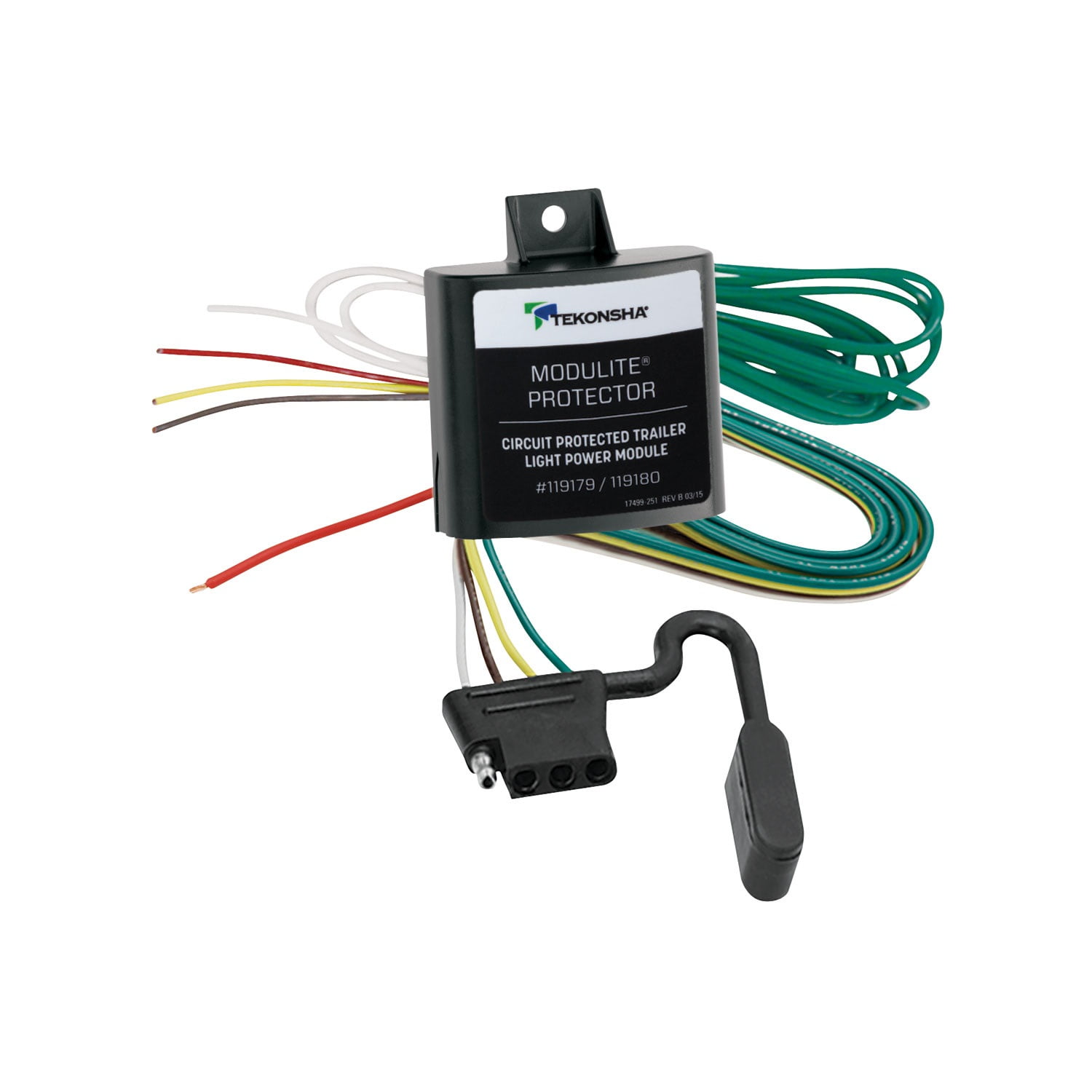 Tekonsha 119179012 ModuLite HD Protector Trailer Light Power Module; w