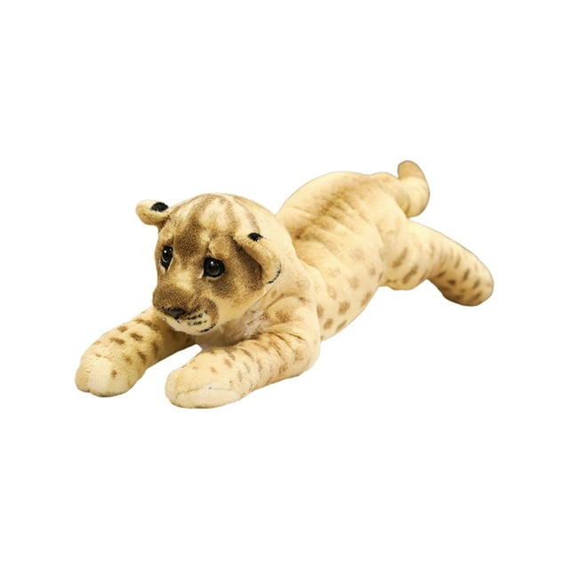 Peluche de dibujos animados, peluche de animal de peluche, almohada de peluche, cojín para sala de estar León 39cm