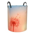 thumbnail image 2 of Easygdp The Sunset of Dandelion Large Dirty Clothes Hamper, Lightweight Storage Basket, Household Laundry Bag with Handle - Small, 2 of 8