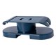 thumbnail image 4 of Soporte para regleta de enchufes de pared para gestión de cables en oficinas, baños y cocinas. Azul, 4 of 9