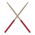 thumbnail image 1 of 1-Pair Drumstick 5A Slip Drumstick Antiskid Drum Sticks Maple Wood Drumsticks Triangular with Non-Slip Wrapped Handle Musical Instrument Drum Set Accessories, 1 of 6