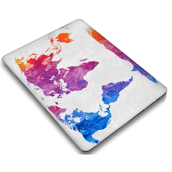 KSK KAISHEK Hard Case Shell Cover for 2016 - 2019 Rel. Newest MacBook Pro 15 inchs with Retina Display Touch Bar Model: A1707 A1990 Geography 102