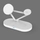 thumbnail image 1 of Cargador inalámbrico 5 en 1 con [certificado Apple MFi], base de carga Apple para iPhone 11/12/13, Pro, Pro Max, Mini, Apple Watch, AirPods2/Pro, base de carga inalámbrica compatible con carga rápida TUNC Sencillez, 1 of 5