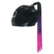 thumbnail image 5 of para casco, decoración Cosplay Peluca Rampa degradada Reutilizable 22 pulgadas sucias para Motocicleta (Casco no , Rosa púrpura, 5 of 7