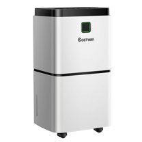 GVN Dehumidifier, Bedroom Dehumidifiers, Small Dehumidifiers,24 Pints 1500 Sq. ft Dehumidifier for Medium to Large Room with Indicator