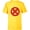 Yellow, variant on Marvel Melting X-Men Logo Paint Drip - Short Sleeve T-Shirt for Kids - Customized-White