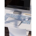 thumbnail image 5 of Cute Computer Desk Mat for Keyboard Large Mouse Pad Kawaii Aesthetic Bunny Supplies Desk Decor Accessories for Woman Office Desktop XL Extended Anime Gaming Non Slip Pad, 5 of 6