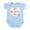 Sky Blue, variant on CafePress - Read Storybook Infant Bodysuit - Baby Light Bodysuit, Size Newborn - 24 Months