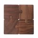 thumbnail image 1 of 4 pieces Posavasos de madera de primera calidad para bebidas, posavasos de café, cerveza, accesorios de Bar, 1 of 4
