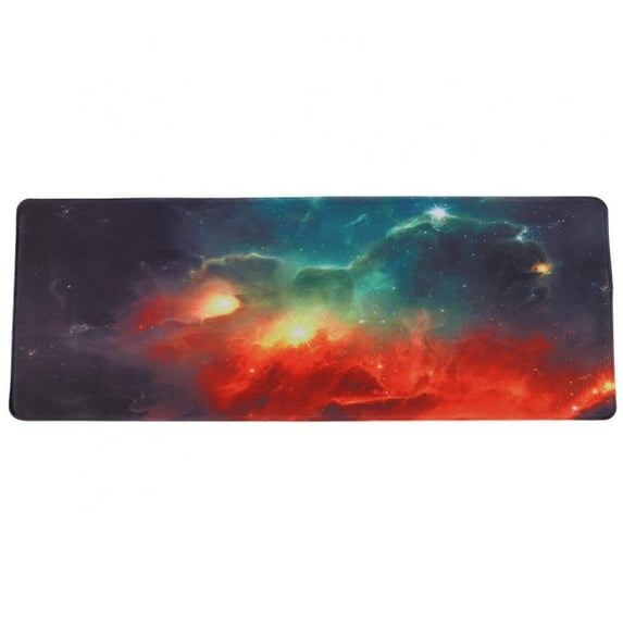 Gaming Mouse Pad, Extended Mouse Pad, XXL Large Big Computer Keyboard Mouse Mat Desk Pad With Non-Slip Base And Stitched Edge For Home Office Gaming Work