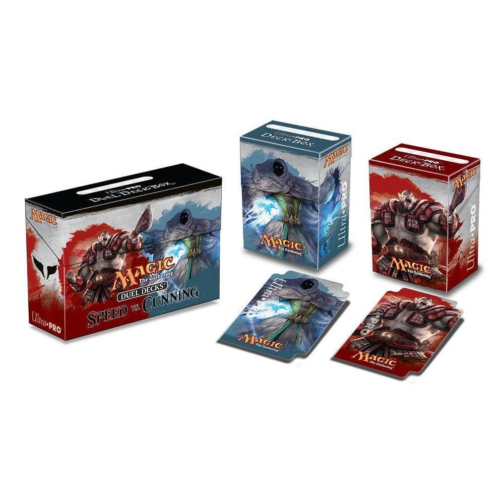 Magic The Gathering Speed vs Cunning Duel Deck Box, 1 Large Duel Deck Box By Ultra Pro by