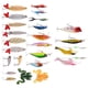 thumbnail image 3 of Calendario de Adviento de Navidad 2023, juego de pesca, caja de aparejos, herramientas de pesca, juego de señuelos de pesca de 24 días, marido adolesc, 3 of 9