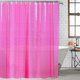 thumbnail image 1 of EVA Shower Curtain Liner 3D Water Cube Clear Bathroom Shower Curtains, Clear EVA Shower Liner for Shower Stall 71x71 Inches with Hooks (Pink Purple), 1 of 4
