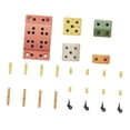 thumbnail image 4 of Bloques de construcción DIY, vehículo, coche, bloque, desarrollo temprano, apilador, juguete interactivo, diversión familiar para cumpleaños, niños,, 4 of 10