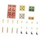 thumbnail image 3 of Bloques de construcción DIY, bloques apilables, diversión familiar interactiva (25 piezas) para fiestas de cumpleaños preescolares de niños y niñas, 3 of 8