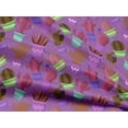 thumbnail image 5 of oneOone Viscose Chiffon Fabric Leaves & Floral Block Print Sewing Fabric BTY 42 Inch Wide, 5 of 5