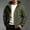 Army Green, variant on LMOIPLI Mens Hooded Softshell Jacket Multi Zipper Chest Pockets Full Zip Windproof Water Resistant Outdoor Hiking Fishing Casual Outerwear Pink XXL